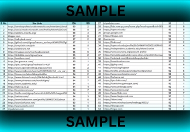 I will do 400 Manual High Authority SEO Profile Backlinks for Ranking