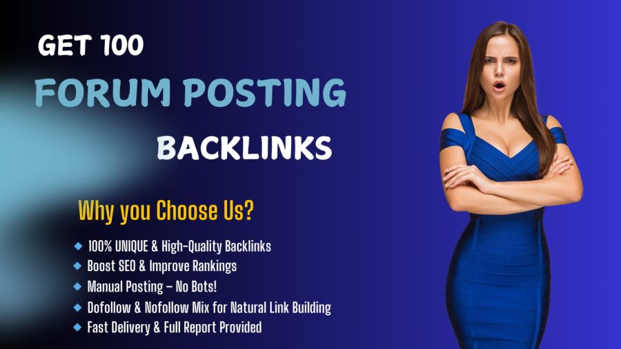 100 Powerful Forum Backlinks &ndash; Boost SEO on Google!