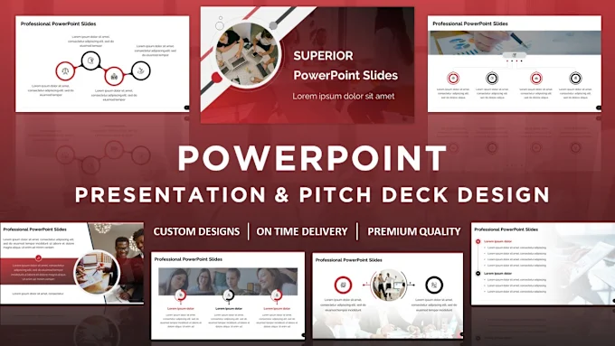 i will design and redesign your powerpoint presentation