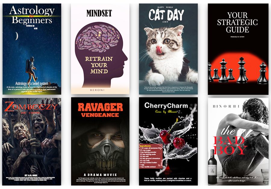 I will create a professional eBook cover, Amazon cover, Kindle paperback, and hardcover design 