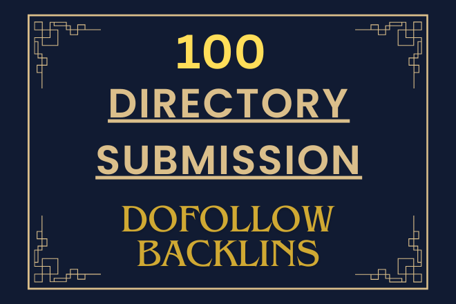  Get 100 manual directory submissions for SEO ranking