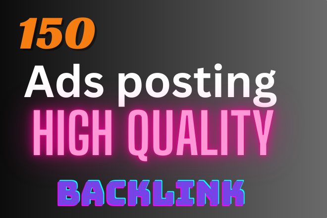 ✅ I will post your ad on high-traffic classified sites