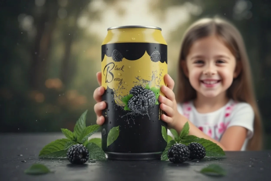 Packaging design with full package