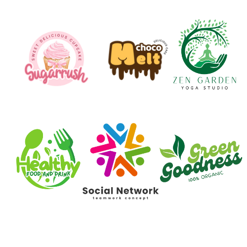 Custom minimalist logo design service
