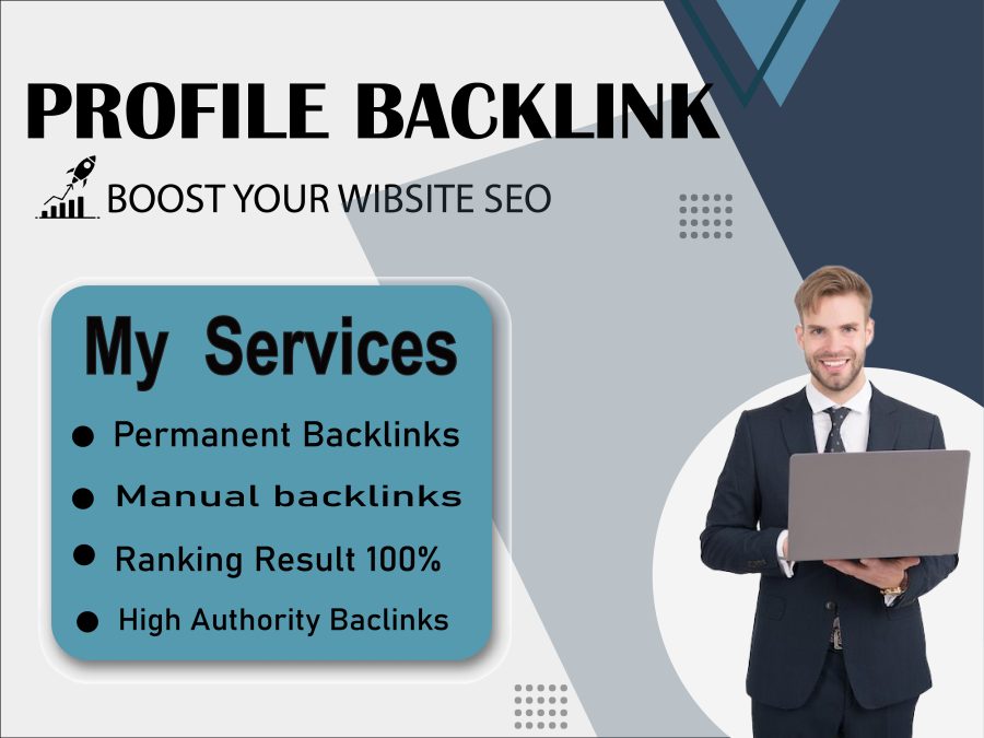 I will create 120+ profiles Backlinks for Boost Your Website Ranking