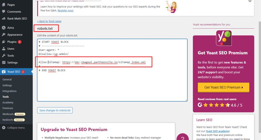 I will fix robots txt, broken link, 4xx error, create and optimize XML sitemap