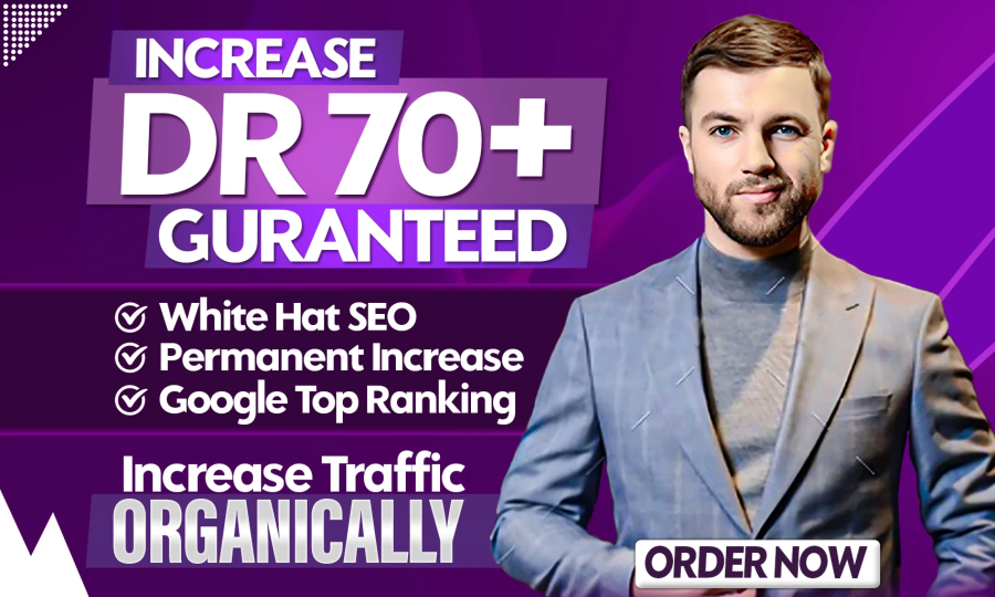 i can increase your website Domain rating 70 plus 