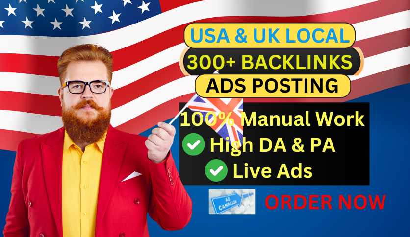 Expert Local ADS Posting | High-Quality 50 Backlinks & Marketing