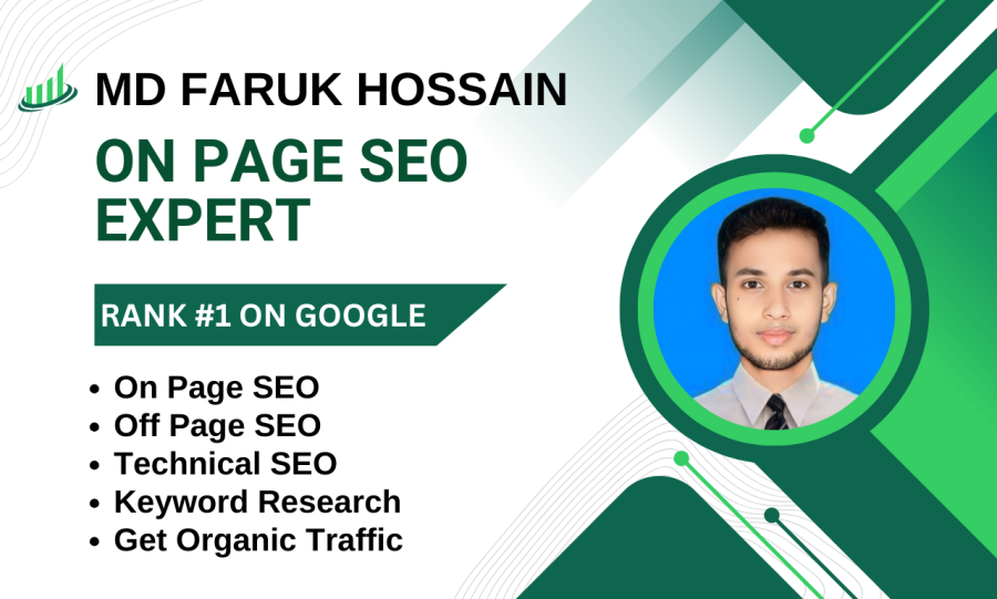 I will optimize your website with expert on page SEO for higher ranking, more traffic