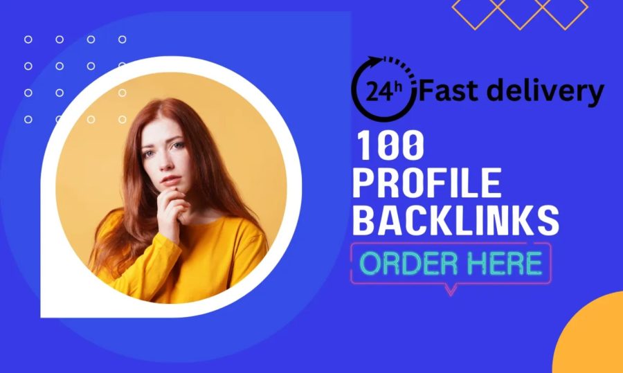 100 High-Quality Profile Backlinks | Fast 24h Delivery