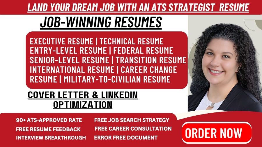 I will write ATS resumes, cover letter and a full LinkedIn optimization