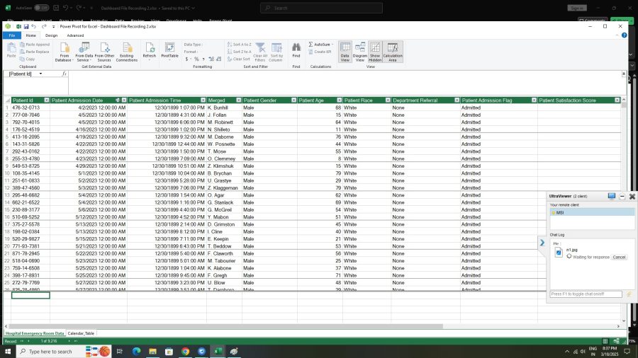 I will be your full time data operator