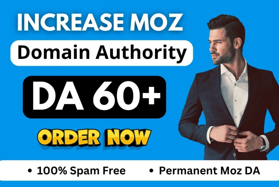 I will increase moz da domain authority 60 plus