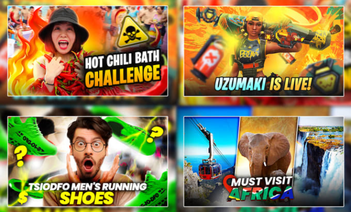 I WIll Create Thumbnail For YouTube