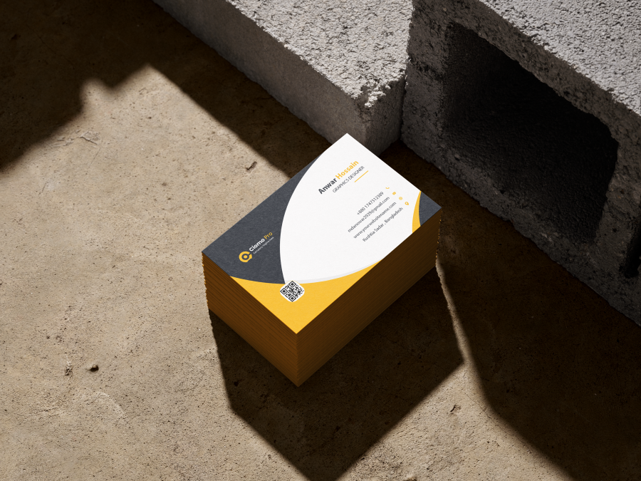I Will Design a Professional, Modern Business Card with Free Mockup & Print-Ready Files