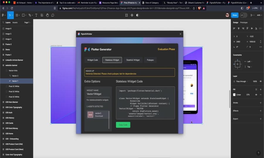 I will convert Figma to Flutter UI with Pixel Perfect Responsive design