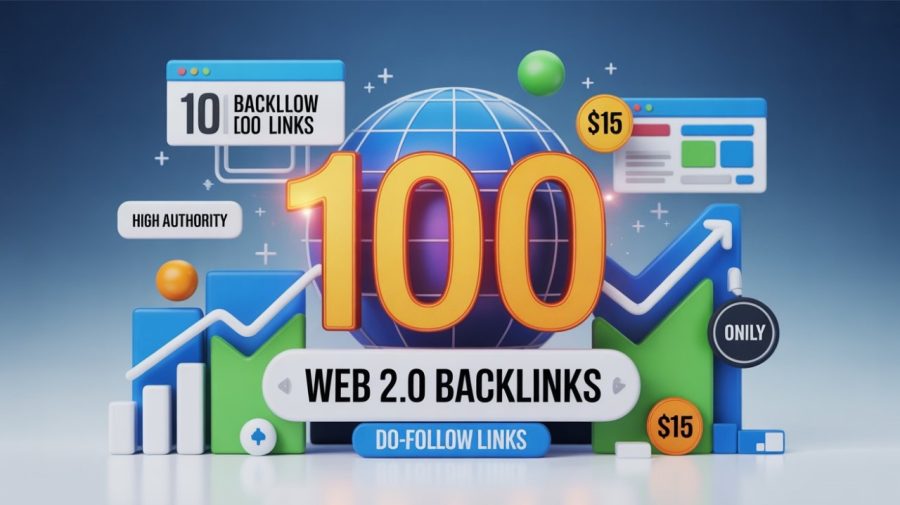 I Will Create 100 High Authority Web 2.0 Do-Follow Backlinks for SEO