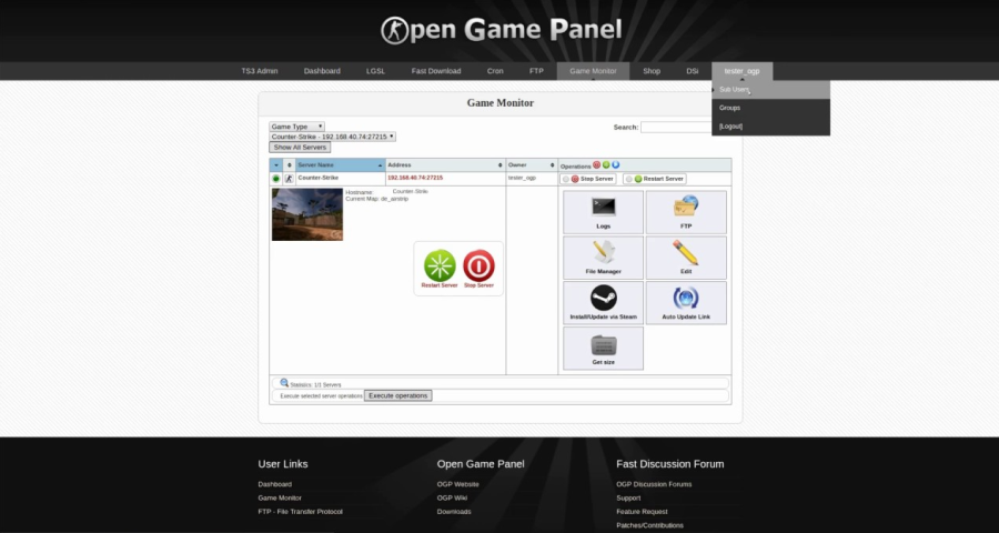 I will install Open Game Panel & Agent (OGP) on any linux VPS
