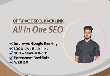 SEO service using authority white hat dofollow backlinks 