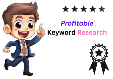 I will do good profitable keyword research for your business 