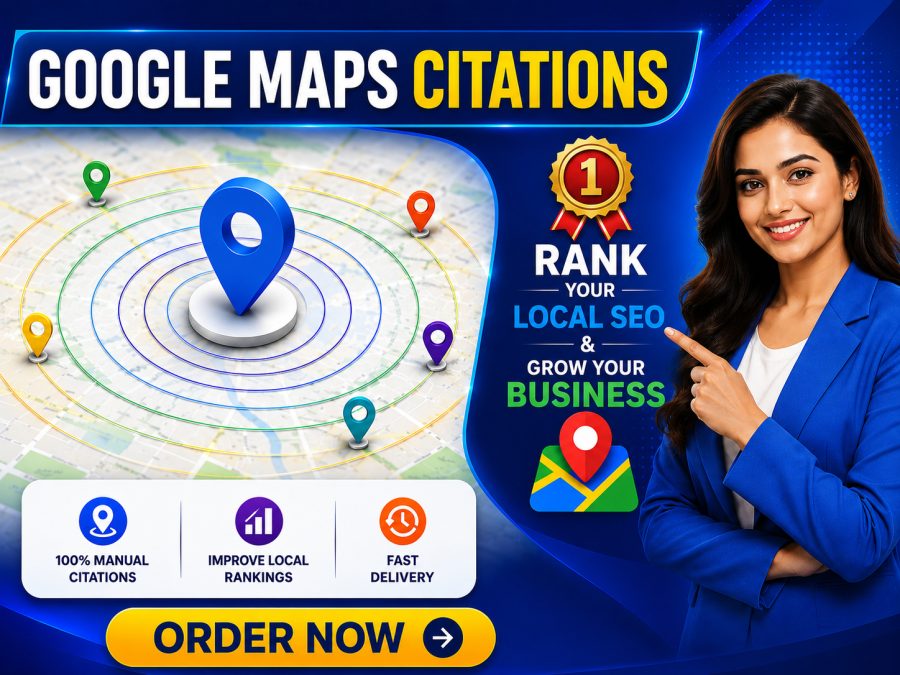 I will manually create 100,000 Google Maps citations for local SEO & Google My Business ranking