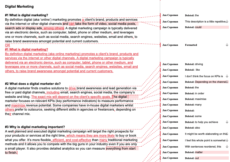 Proofreading and Editing Your Document