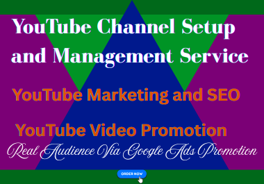 I will do Complete YouTube setup with logo, banner, intro and outro.