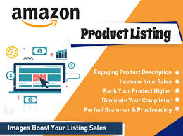 I will do Product listing and Upload Product