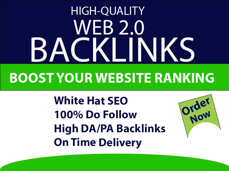 Skyrocket Your Website Ranking with High-Quality Web 2.0 Backlinks