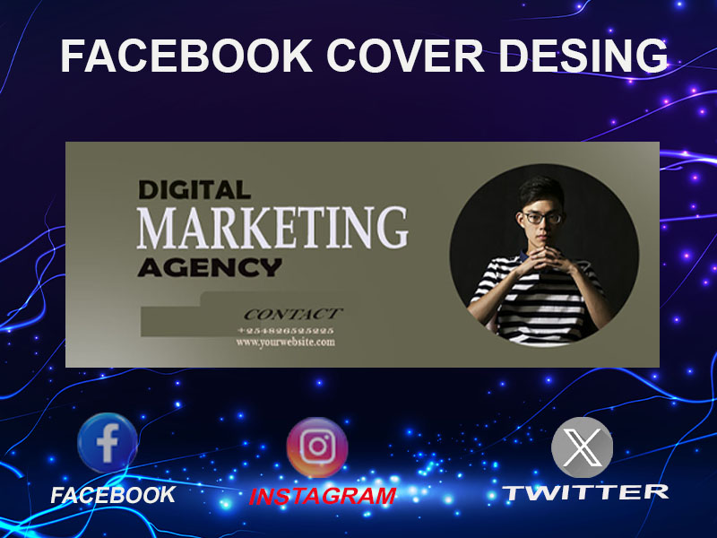 I will design social media cover images with premium design and 3D mockup