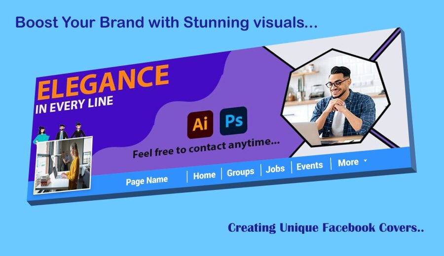 I Will Custom Facebook Cover And Social Media Cover Design for All Platforms