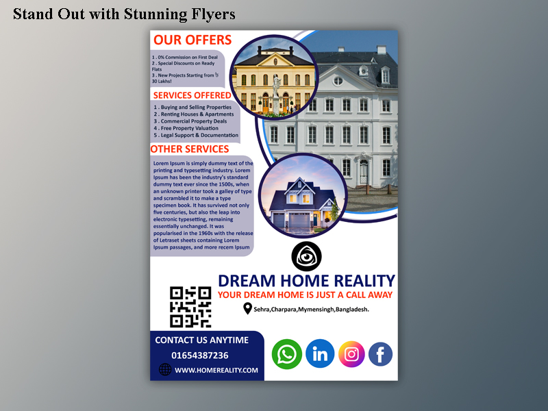 I Will Design a Bold and Modern Flyer That Captures Attention Fast