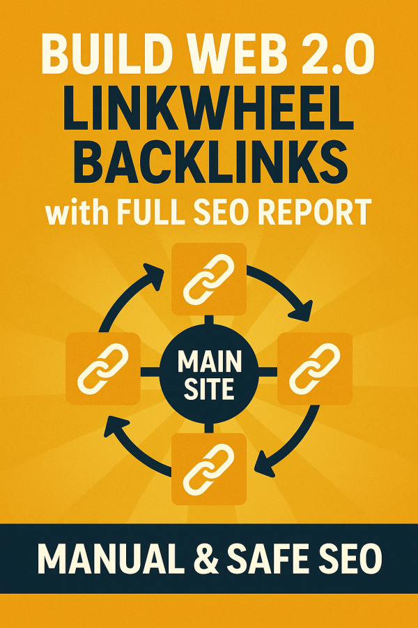 Create High-DA Web 2.0 Linkwheel Backlinks &ndash; Manual, Safe & SEO-Optimized (Full Report Included)