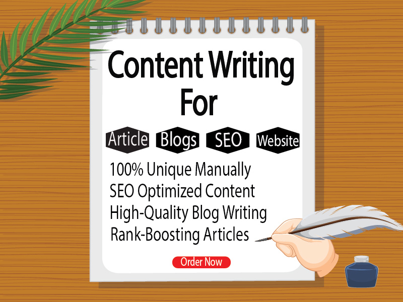 I Will Write 1000 Words SEO Friendly Article, Content Writing And Blog Posts On Any Topic