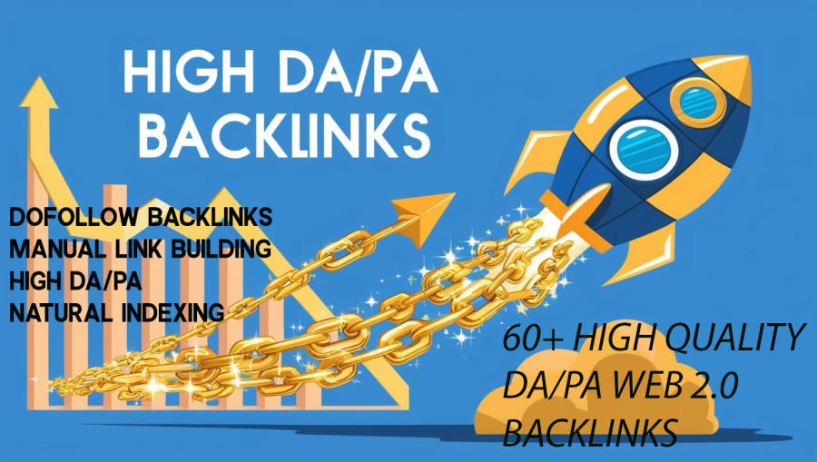 I will build high authority Web 2.0 backlinks with unique content for SEO ranking