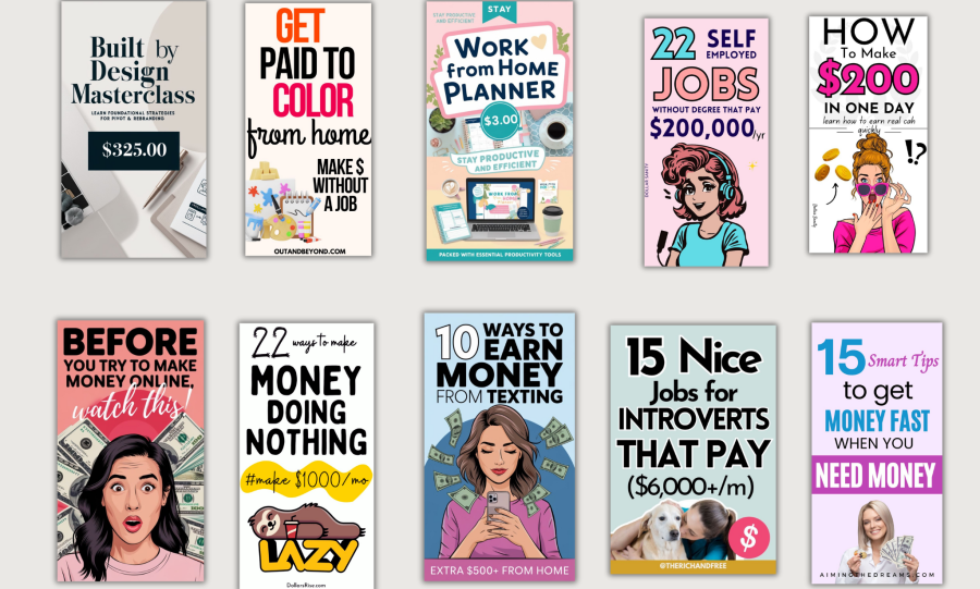I will custom pinterest pin design