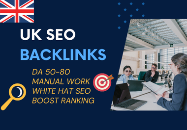 I will build 100 high quality DA dofollow seo backlinks service, linl building 