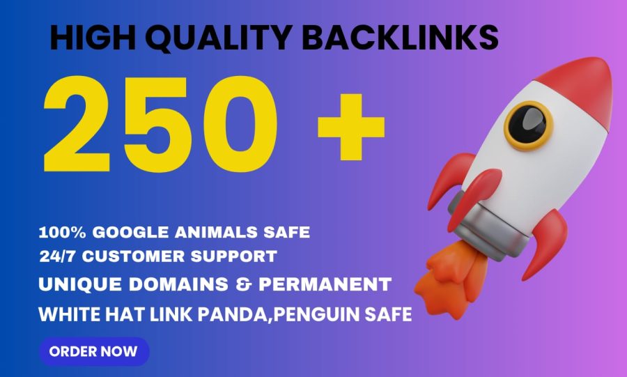 Rocket-Boost your Google Rankings with 250+ Profile Backlinks With Full report