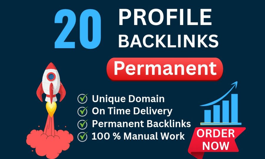 20 High Quality Backlinks from DA 90+ Domains-100% Manual &White-Hat SEO