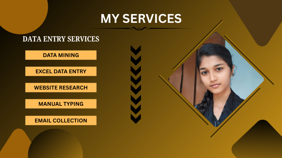 I Will Do Data Entry, Copy Paste, Typing and Web Research Professionally