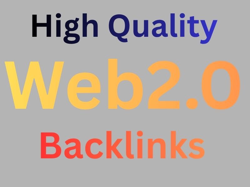 Need Web 2.0 Backlinks for Your Website SEO