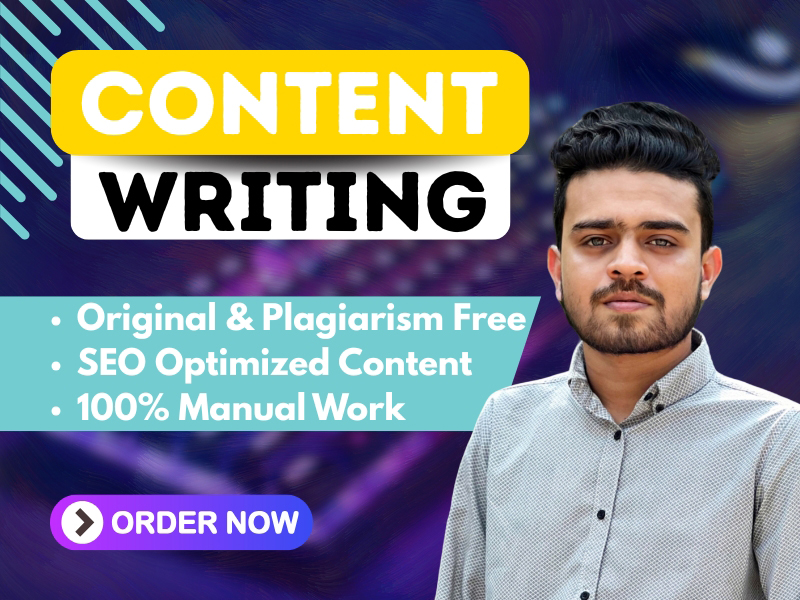 I Will Write Unique, SEO Optimized Content for Blogs or Websites.