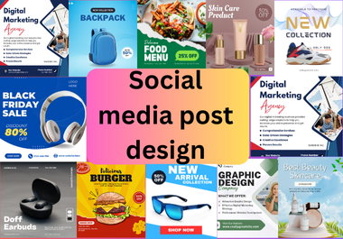 I will desgin Any type of marketing ad Image 