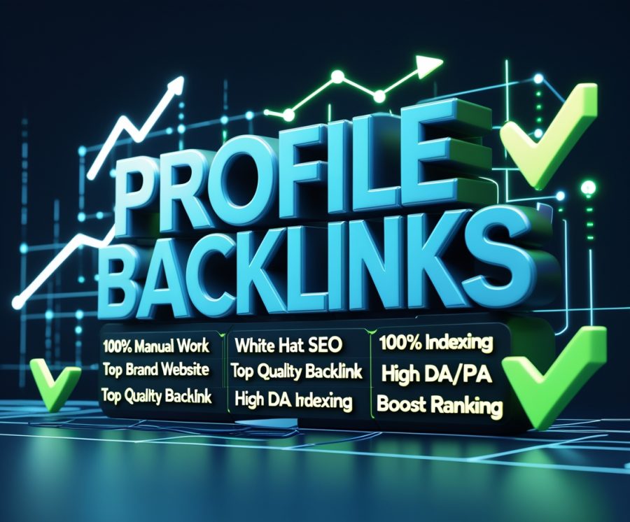 Create 60 High Quality Profile Backlinks for Safe SEO Growth