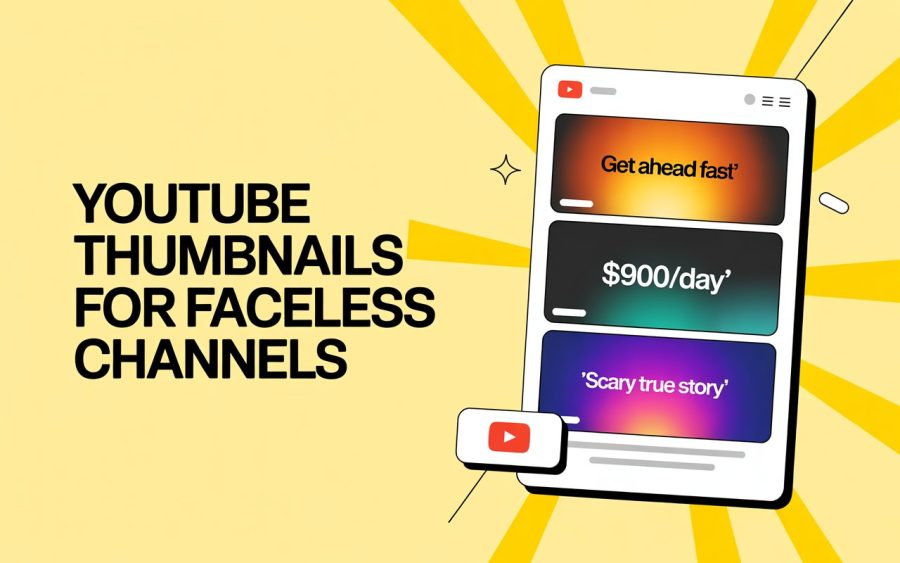 2 Eye-Catching Thumbnails for Faceless Channels Boost Views & CTR