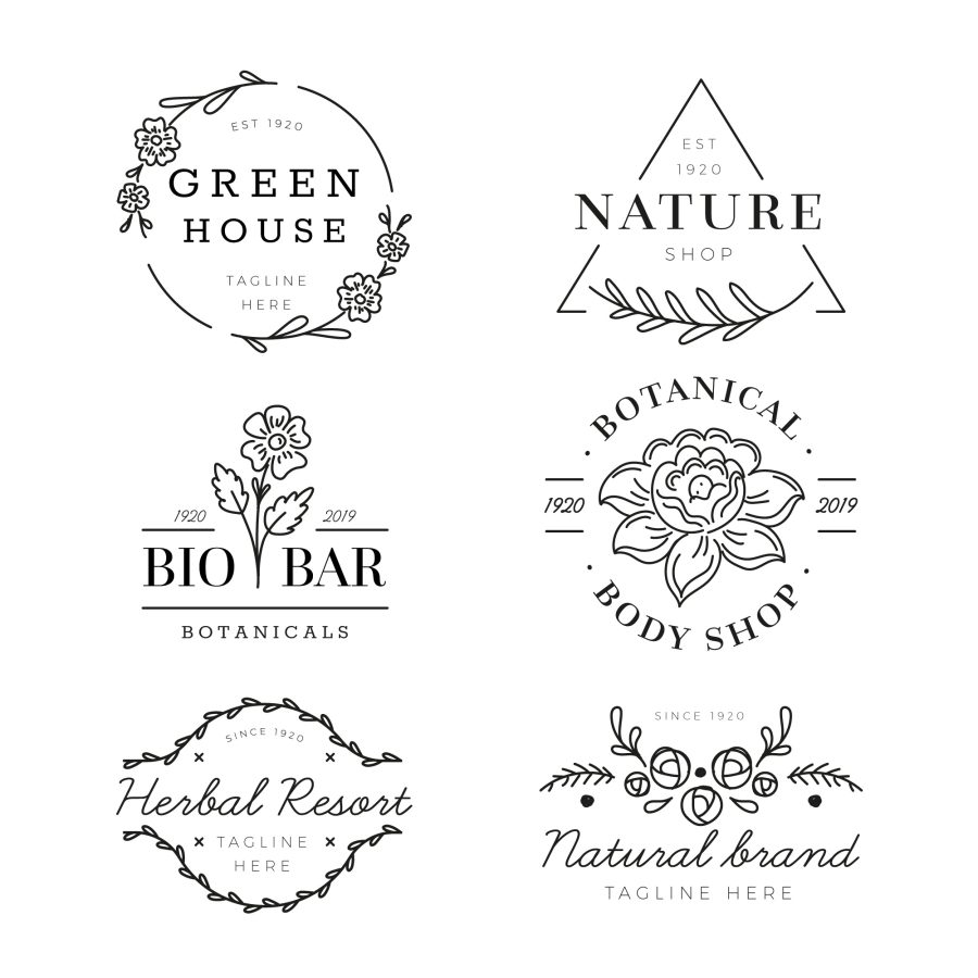 I will design 2 watercolor or floral style logo in 24 hours