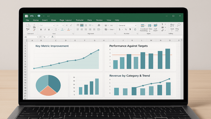 I will create excel budget Dashboard for your business