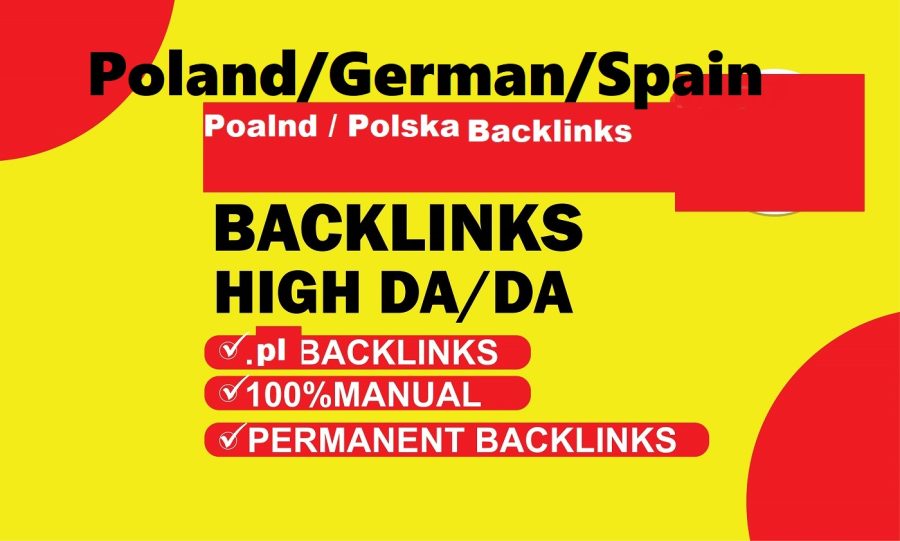2026 High Quality 60 Germany/Poland/Spanish Backlinks Link Pyramid SEO High DA Authority site