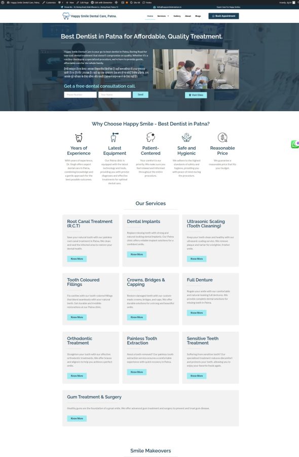 Professional WordPress Website Design and Development, Fast, Responsive, and SEO-Friendly