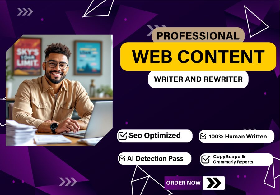 I will write SEO friendly web content, blog posts, and articles